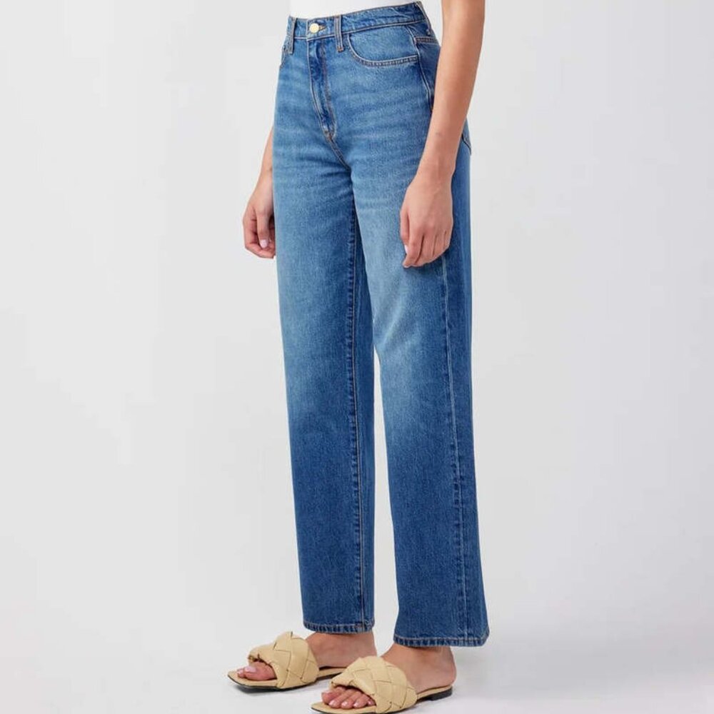 TRIARCHY Ms. Keaton High-Rise Wide-Leg Jeans